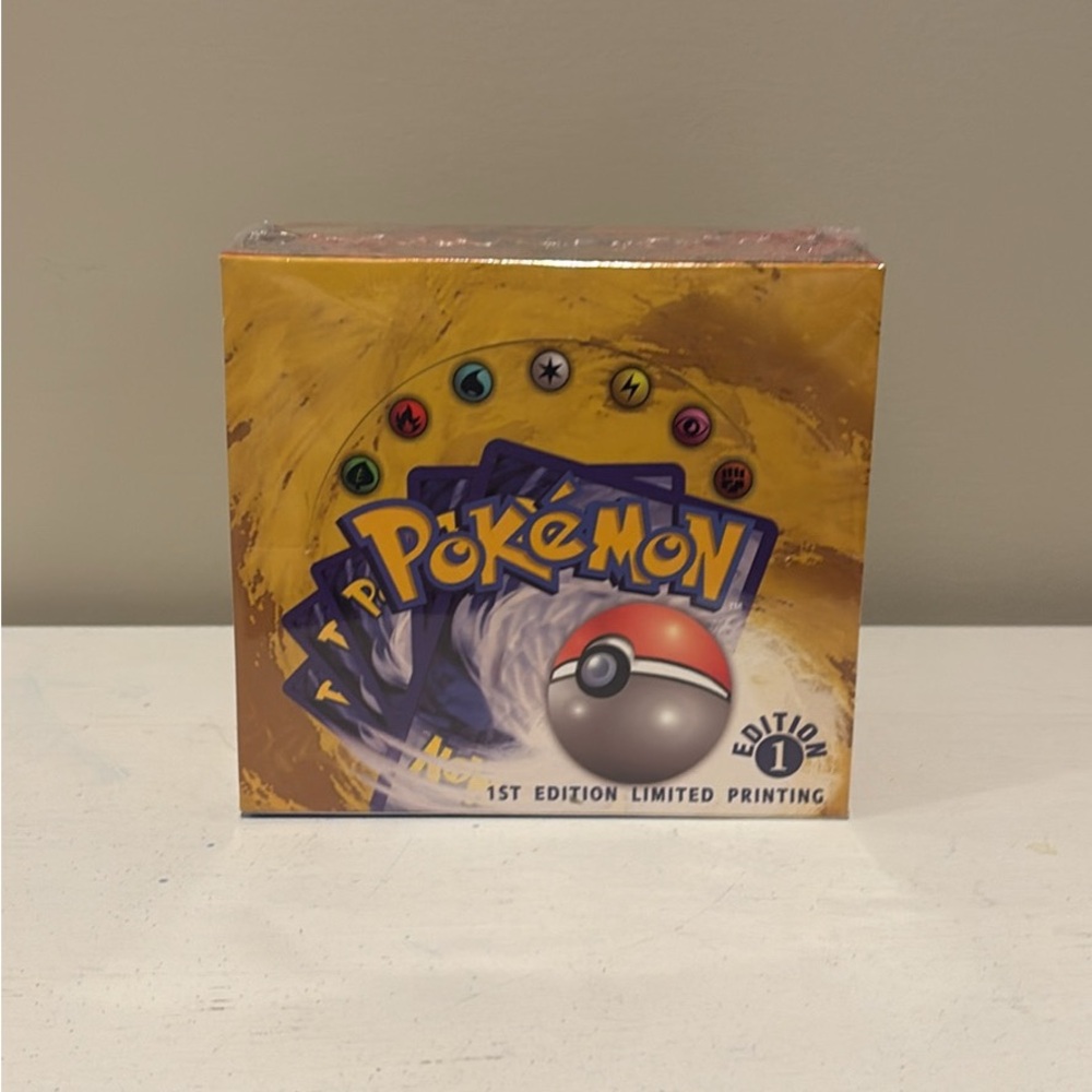 Pokemon 1st Edition base set booster box with 36 packs (proxy)
